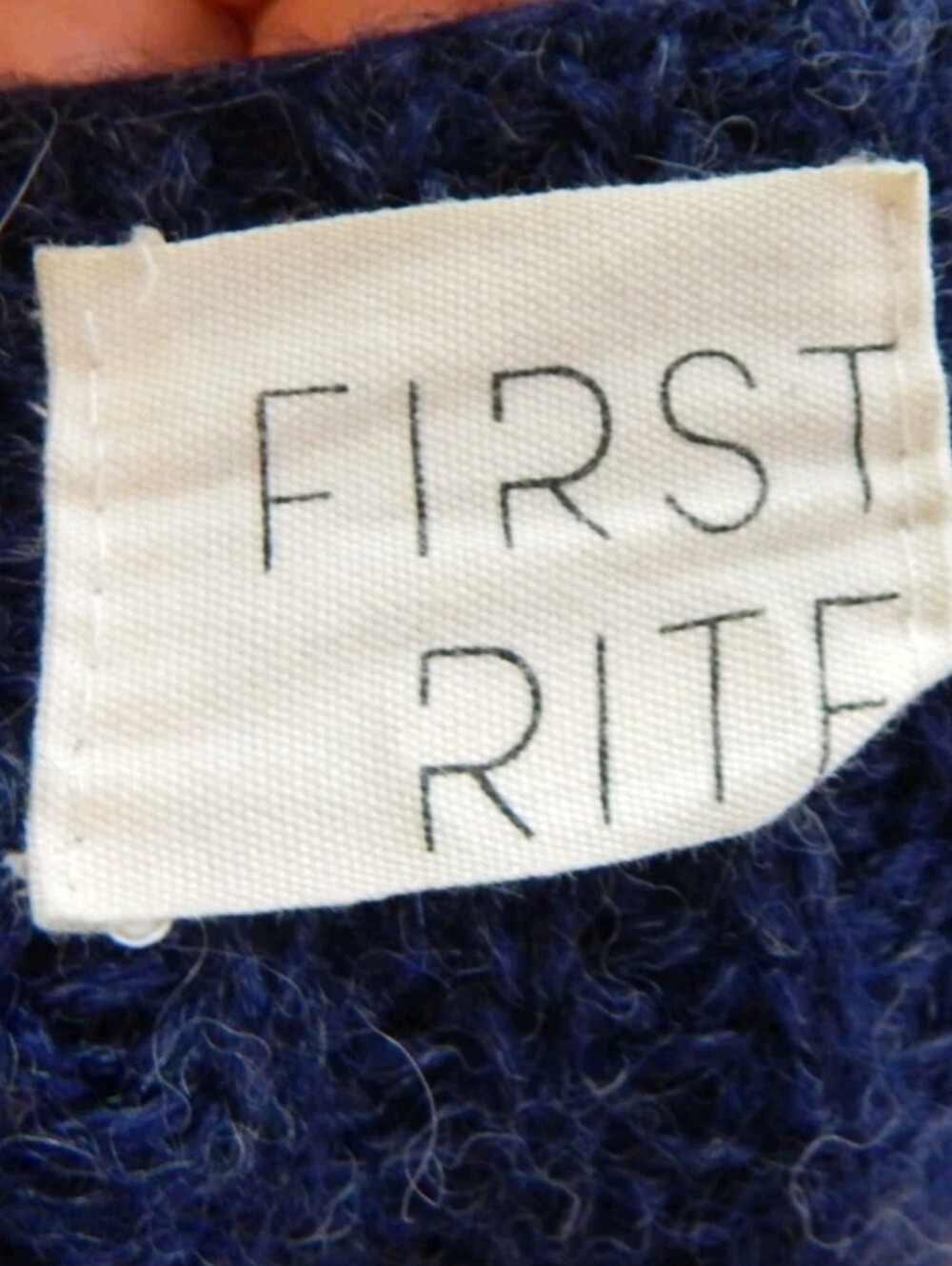 First Rite 100% Alpaca Wrap Cardigan - Picture 5 of 5
